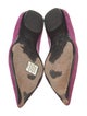 Marc Jacobs Suede Bow Accents Ballet Flats