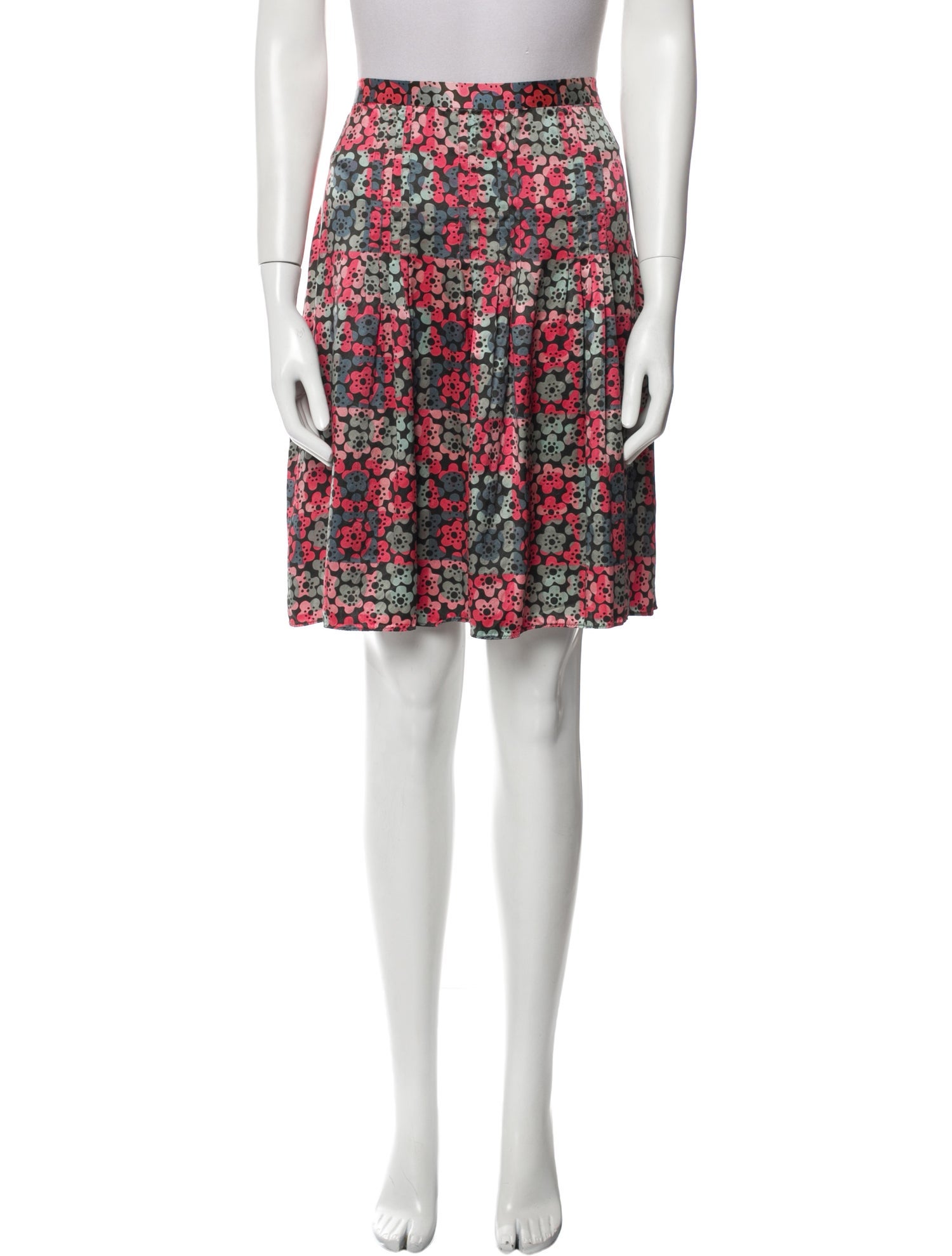 Marc Jacobs Silk Knee-Length Skirt