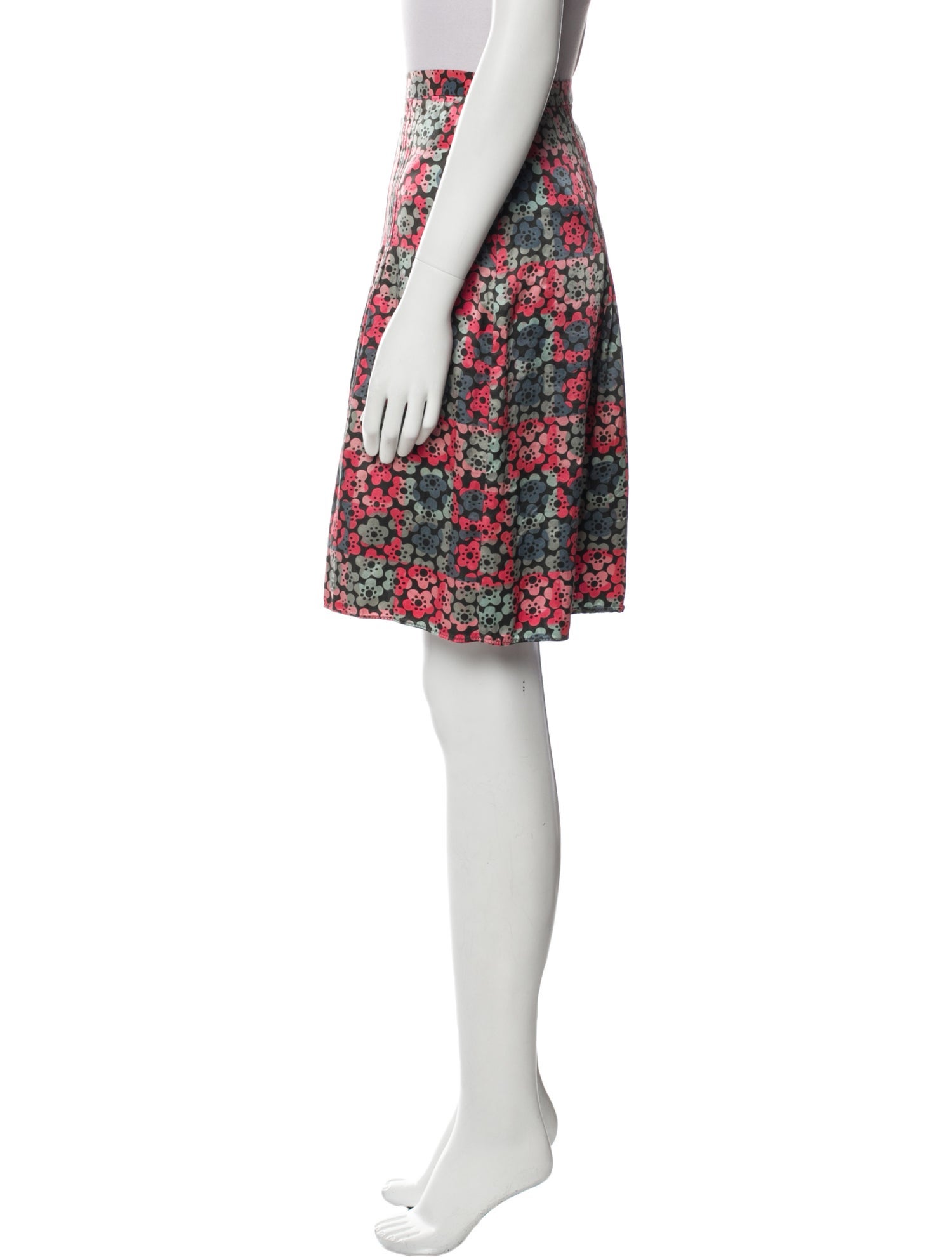 Marc Jacobs Silk Knee-Length Skirt
