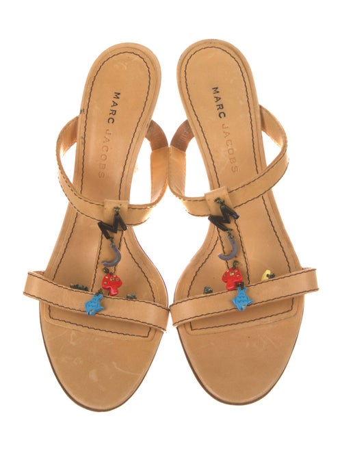 Marc Jacobs Leather Slides