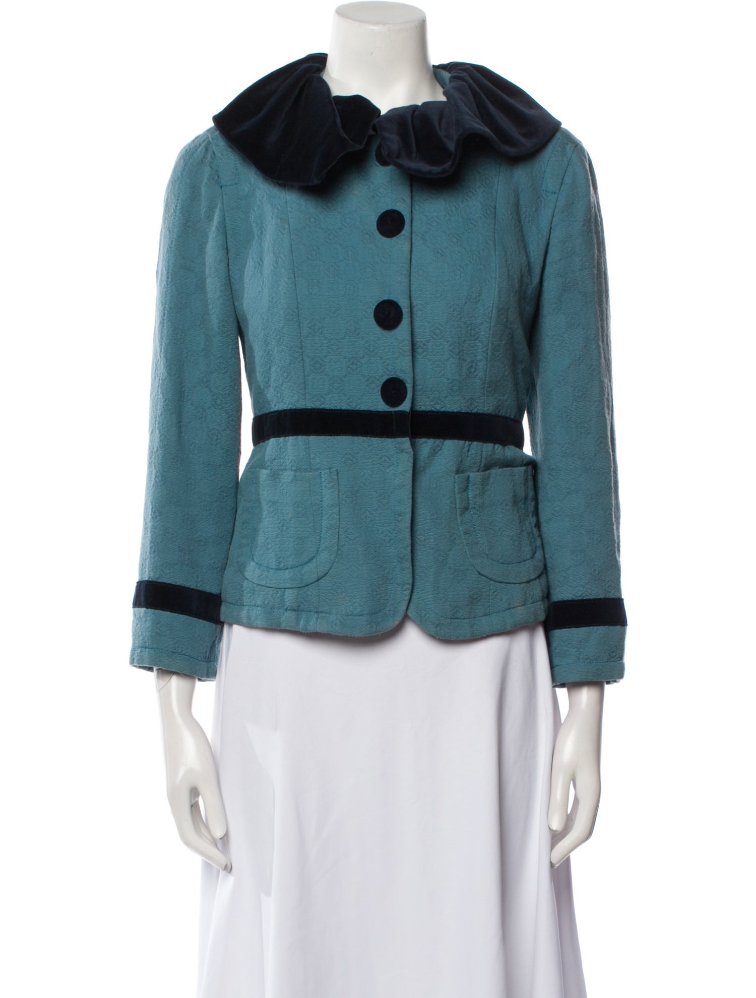 Marc Jacobs Colorblock Pattern Evening Jacket