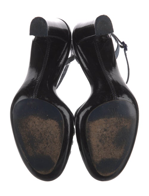 Marc Jacobs Denim Slingback Sandals