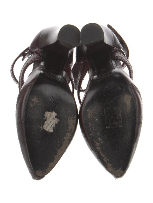 Marc Jacobs Leather T-Strap Pumps