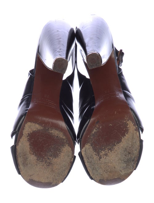 Marc Jacobs Patent Leather Slingback Sandals