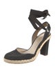 Marc Jacobs Canvas Braided Accents D'Orsay Pumps
