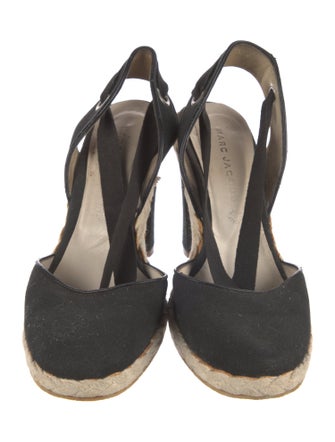 Marc Jacobs Canvas Braided Accents D'Orsay Pumps