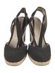 Marc Jacobs Canvas Braided Accents D'Orsay Pumps