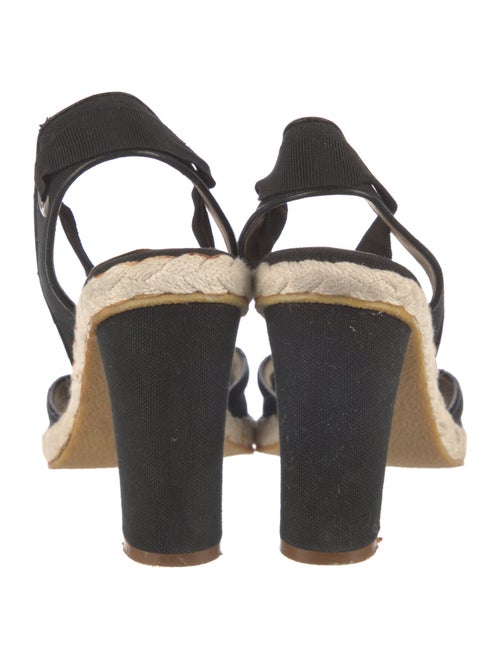 Marc Jacobs Canvas Braided Accents D'Orsay Pumps