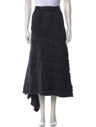Marc Jacobs Printed Midi Length Skirt