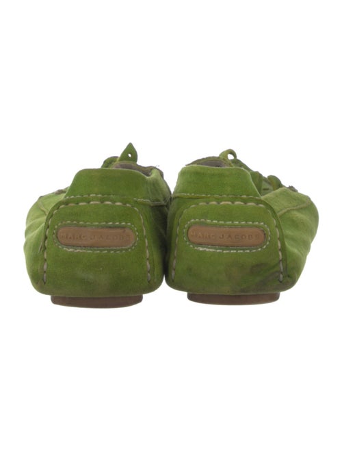 Marc Jacobs Suede Lasercut Accents Loafers