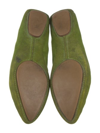 Marc Jacobs Suede Lasercut Accents Loafers