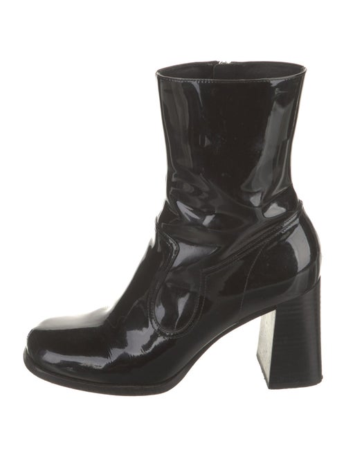 Marc Jacobs Patent Leather Sock Boots