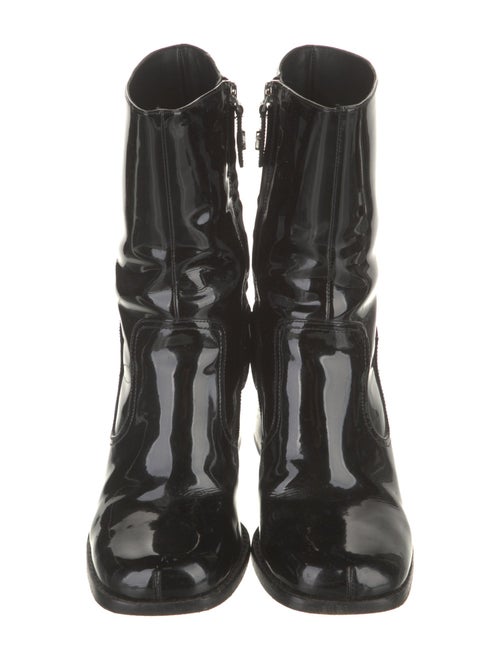Marc Jacobs Patent Leather Sock Boots