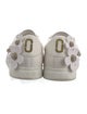 Marc Jacobs Leather Crystal Embellishments Sneakers