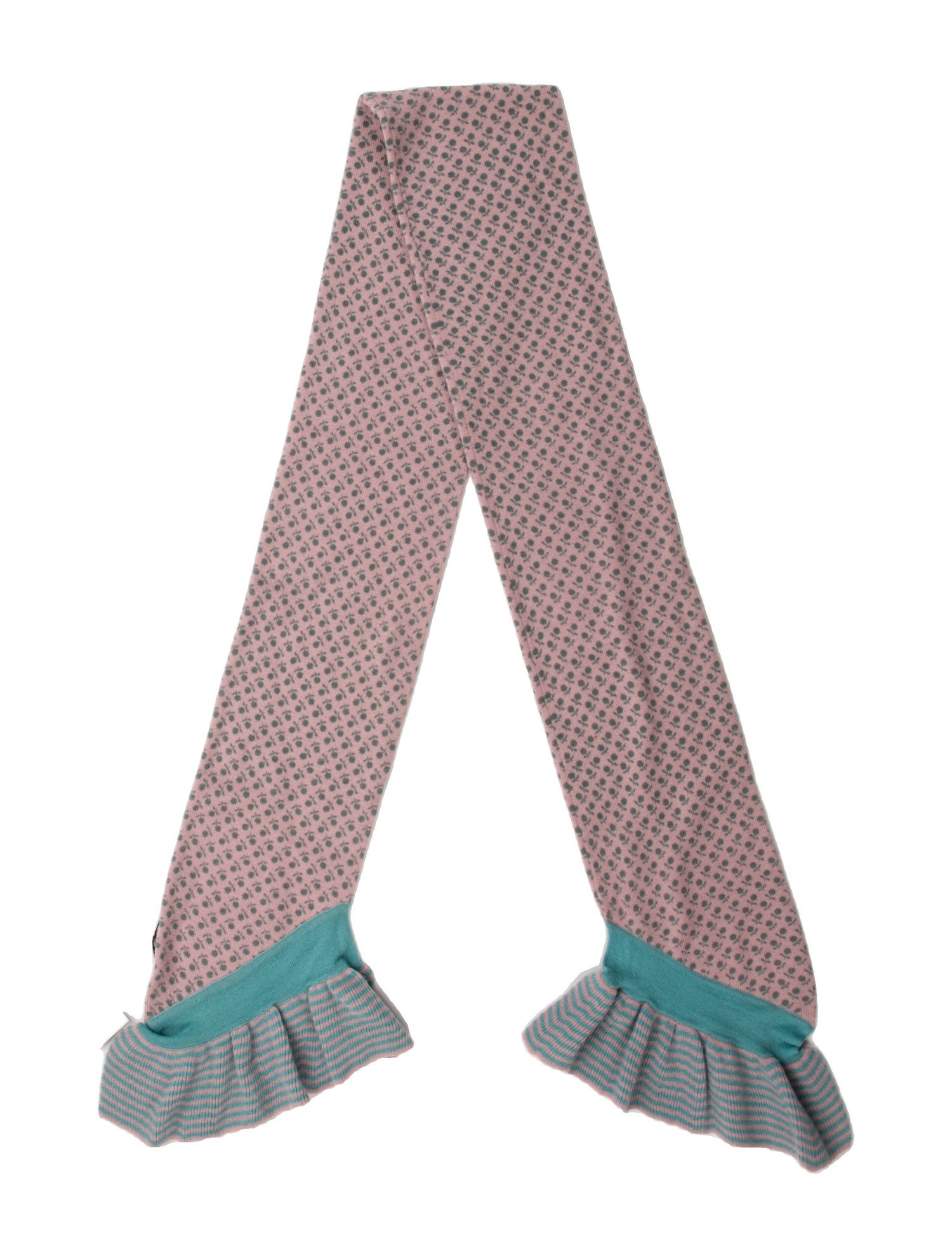 Marc Jacobs Lambswool Printed Scarf