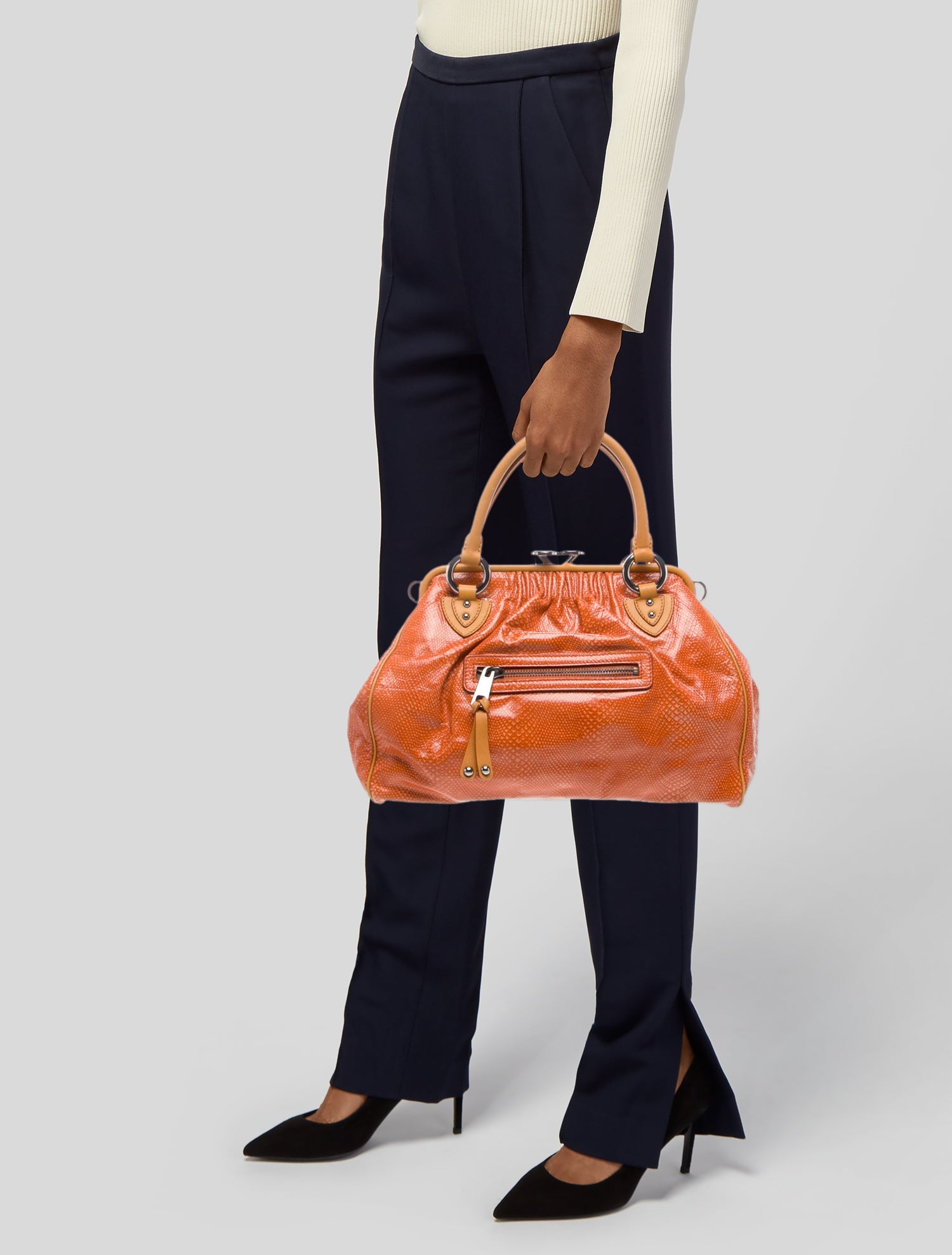 Marc Jacobs Leather Top Handle Bag