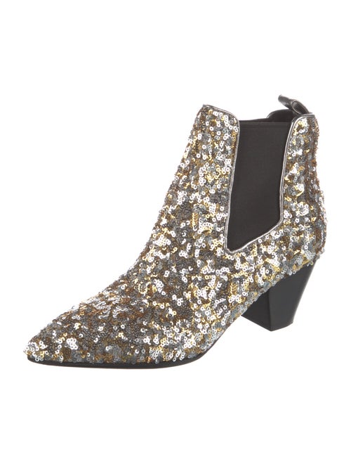 Marc Jacobs Sequins Chelsea Boots