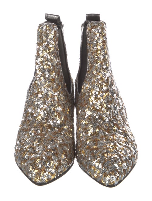Marc Jacobs Sequins Chelsea Boots