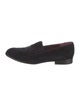 Marc Jacobs Velvet Embroidered Accent Loafers