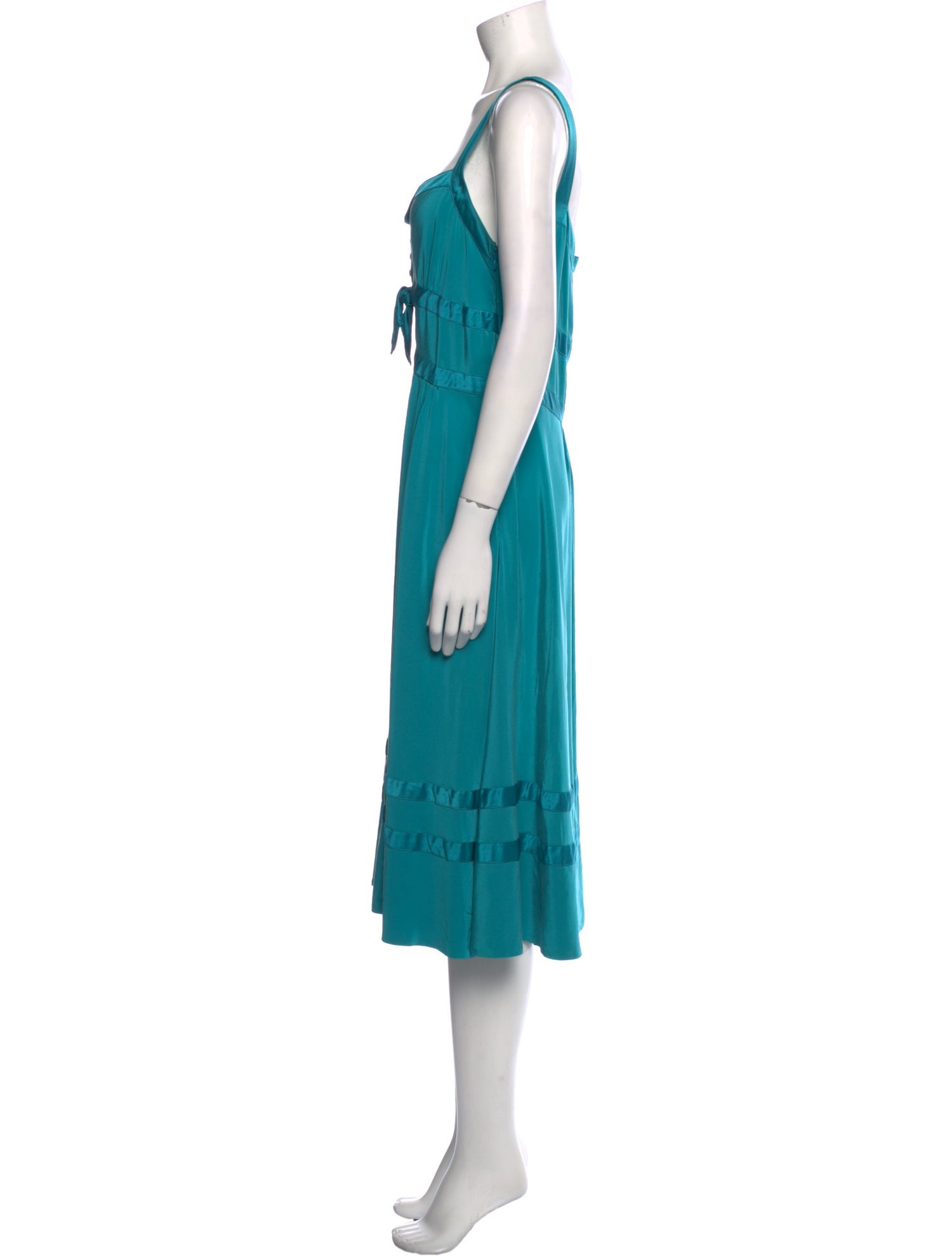 Marc Jacobs Silk Midi Length Dress