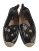 Marc Jacobs Patent Leather Crystal Embellishments Espadrilles