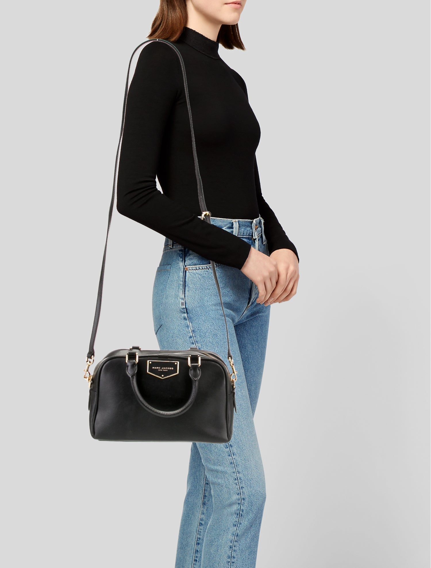 Marc Jacobs Leather Top Handle Bag