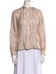 Marc Jacobs Silk Striped Blouse