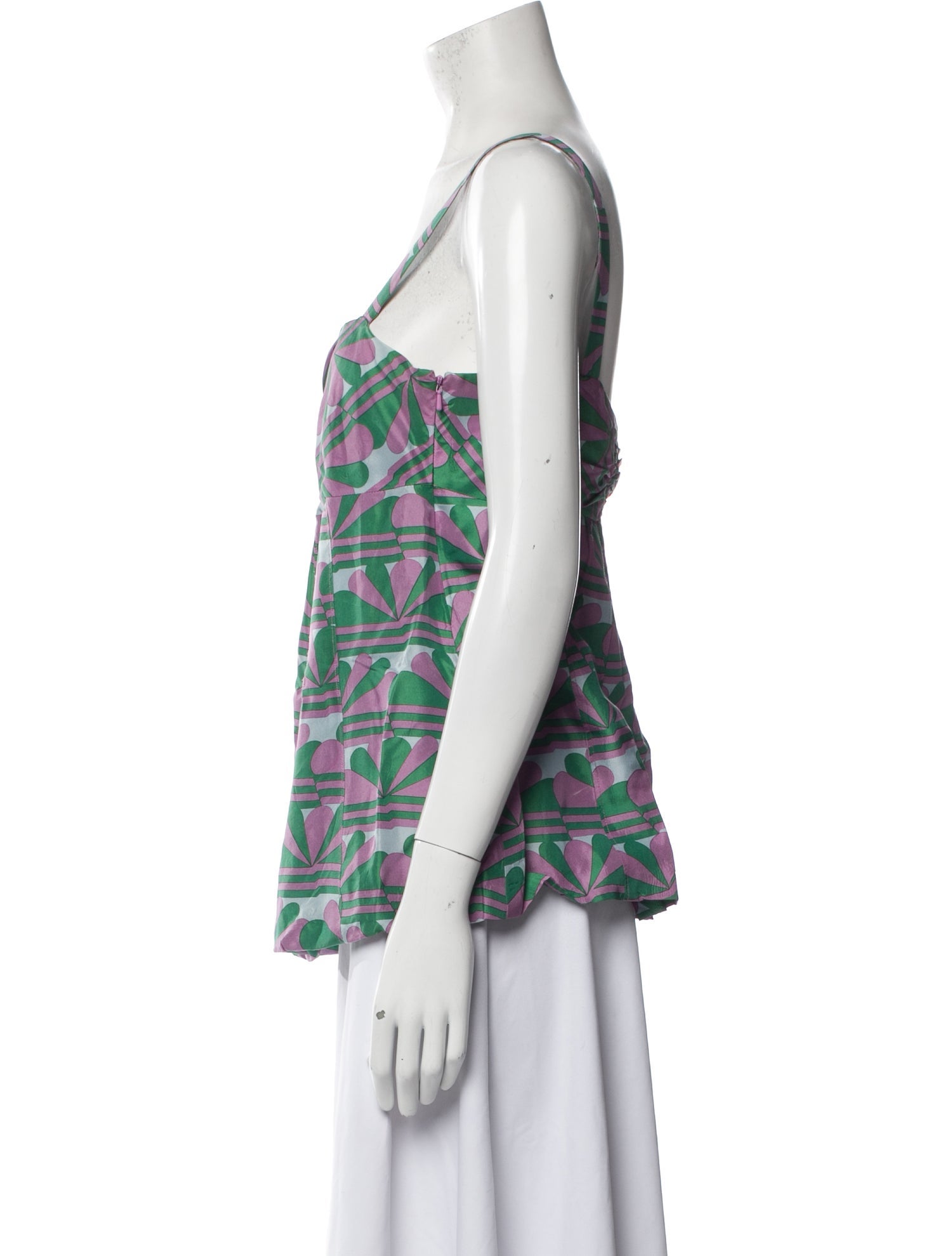 Marc Jacobs Silk Printed Top