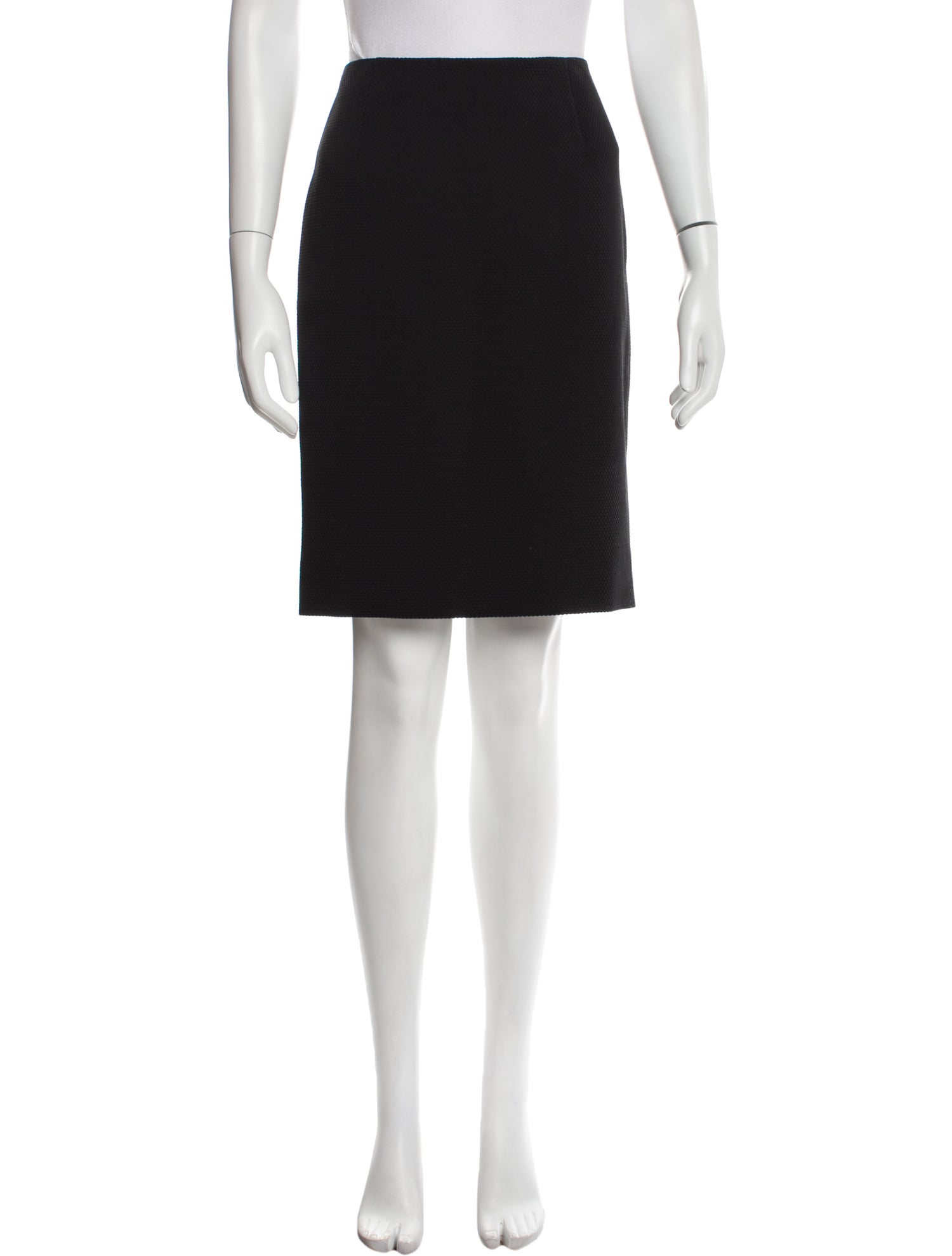 Marc Jacobs Grosgrain Trim Knee-Length Skirt