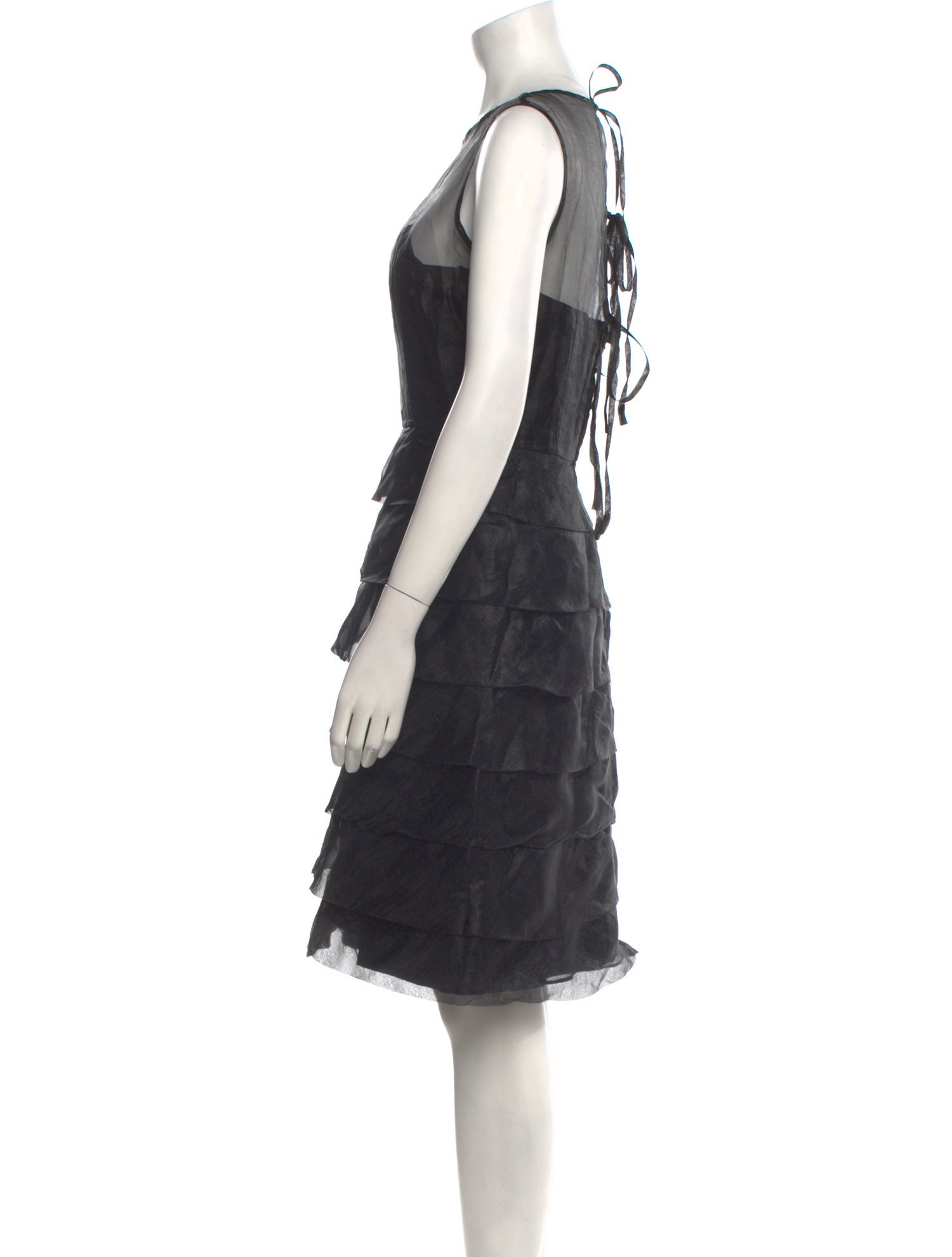 Marc Jacobs Bateau Neckline Knee-Length Dress