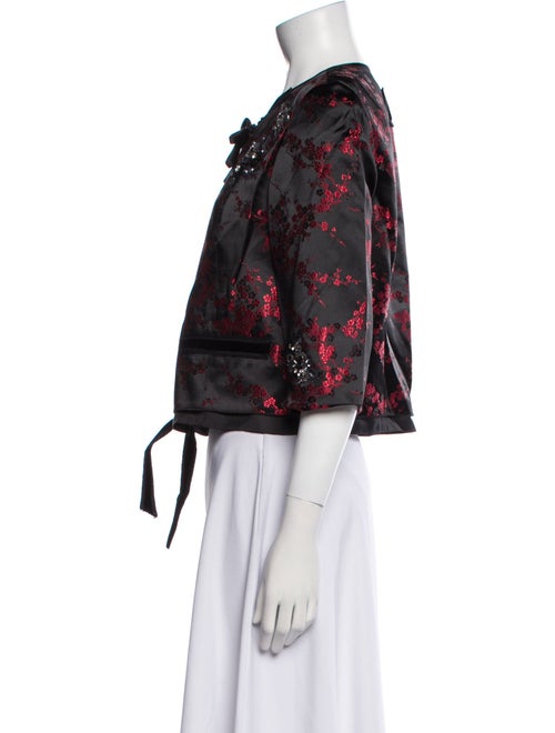 Marc Jacobs 2010's Floral Print Evening Jacket