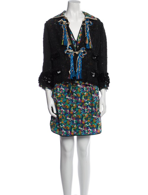 Marc Jacobs Silk Printed Dress Set