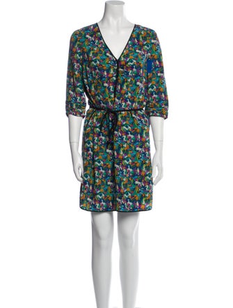 Marc Jacobs Silk Printed Dress Set