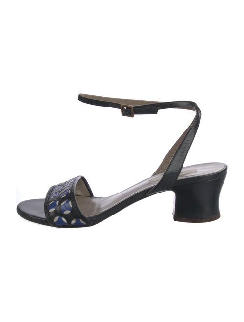 Marc Jacobs Leather Cutout Accent Sandals