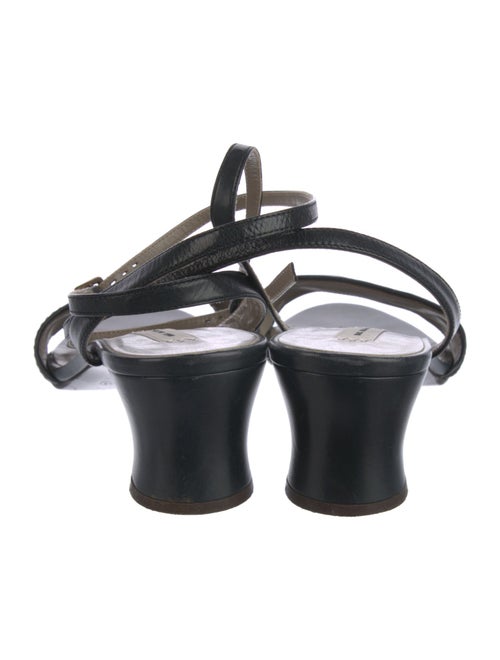 Marc Jacobs Leather Cutout Accent Sandals