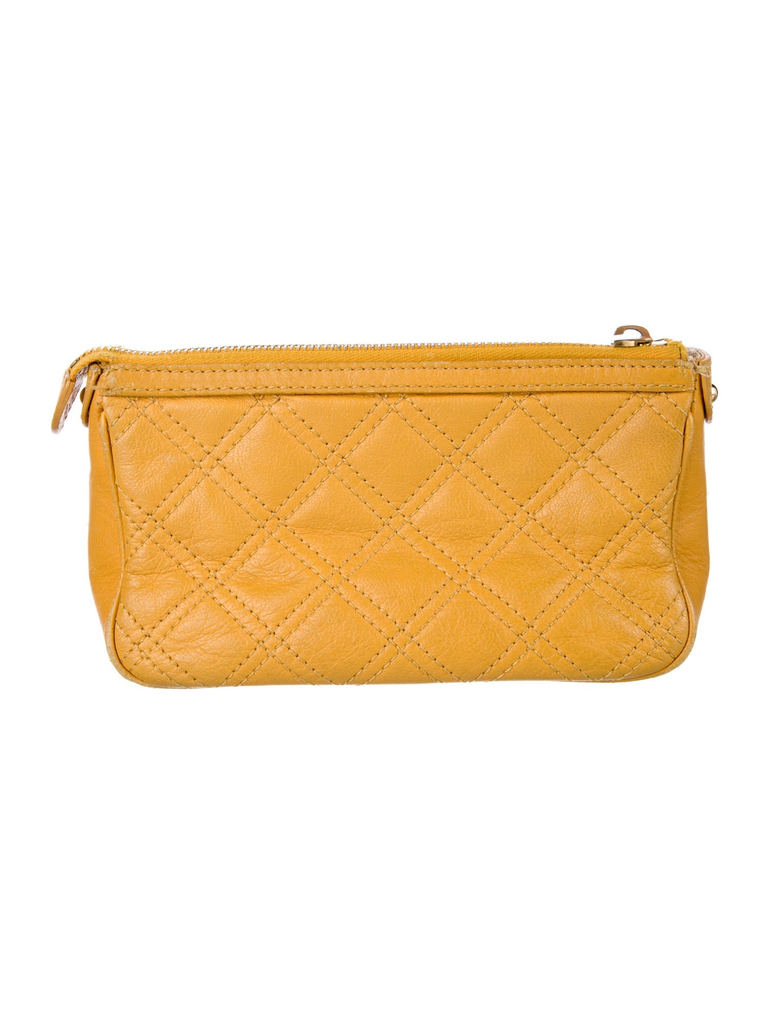 Marc Jacobs Leather Cosmetic Bag