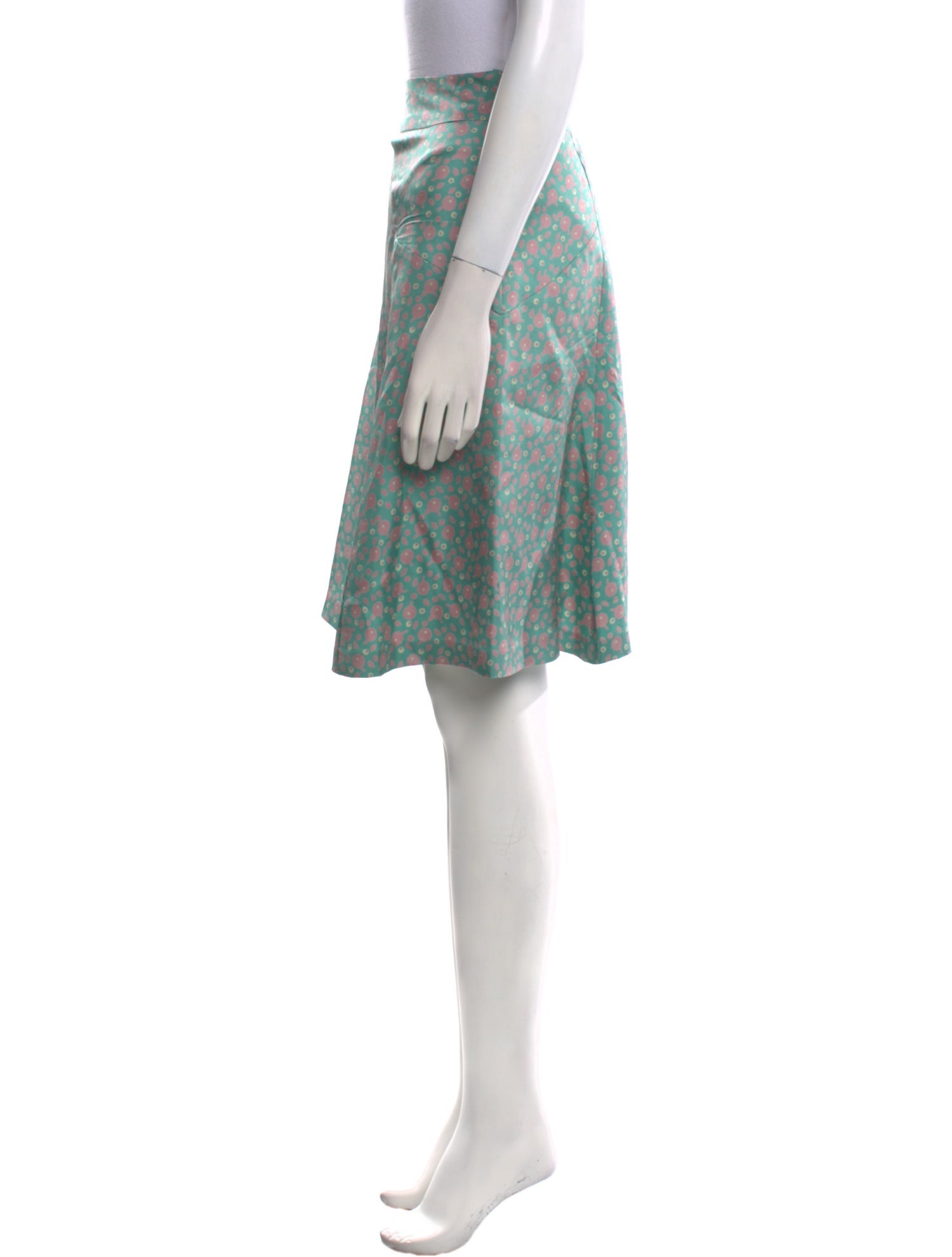 Marc Jacobs Silk Knee-Length Skirt