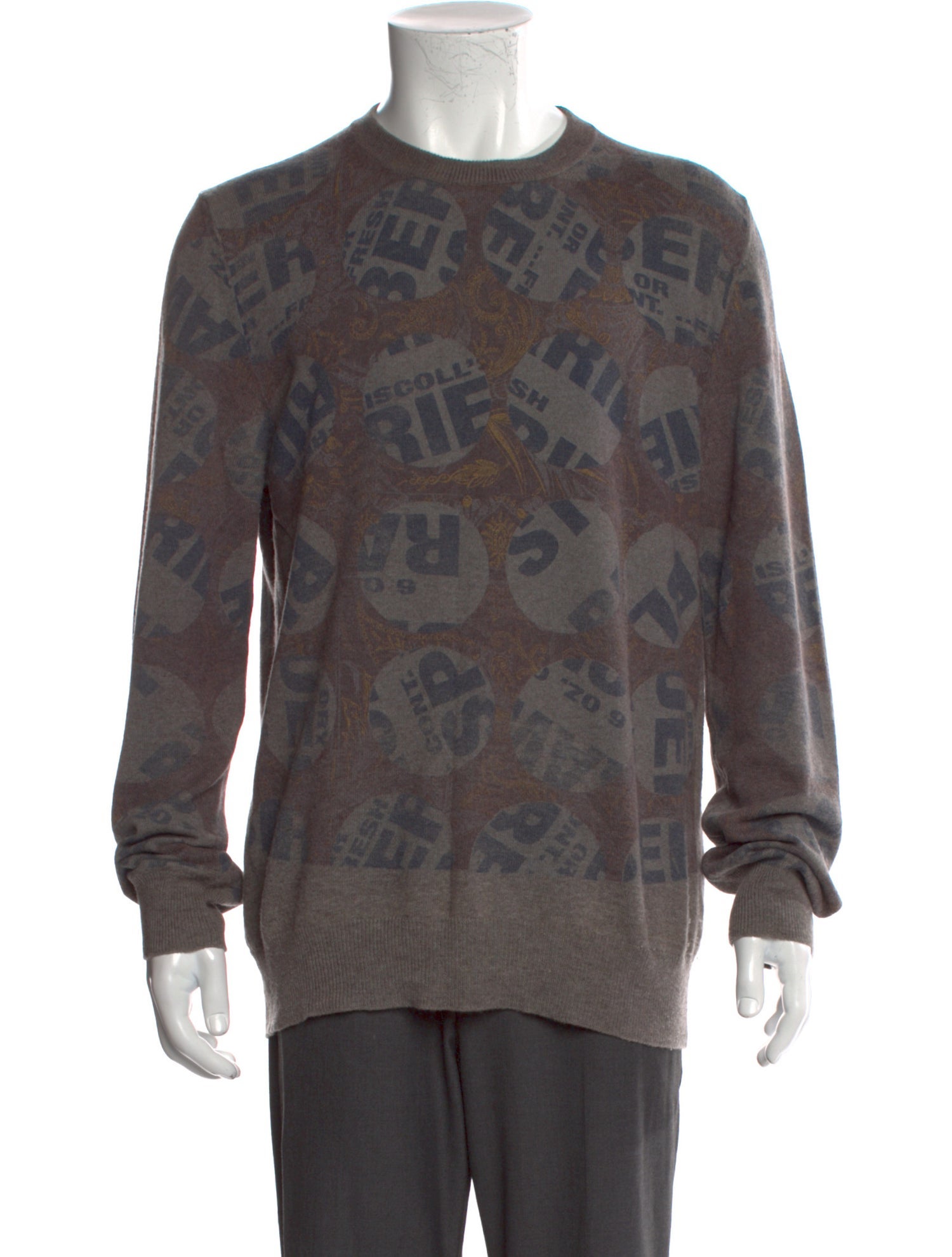Marc Jacobs Wool Printed Pullover