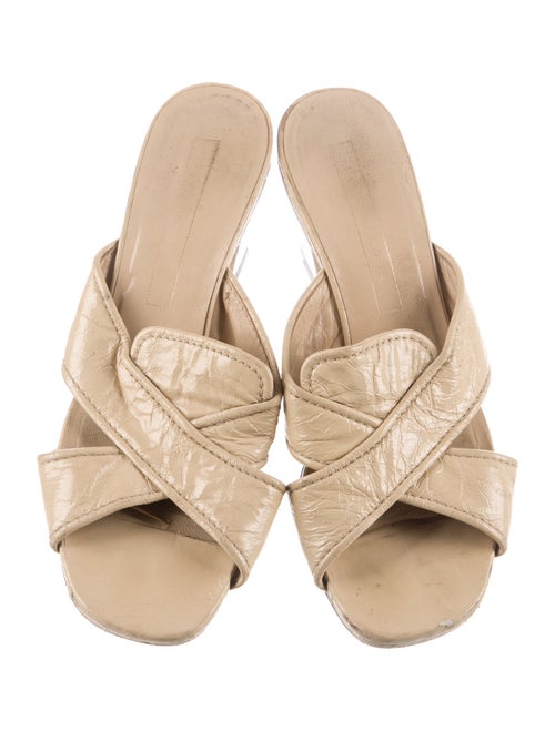 Marc Jacobs Patent Leather Slides