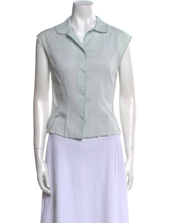 Marc Jacobs Sleeveless Button-Up Top