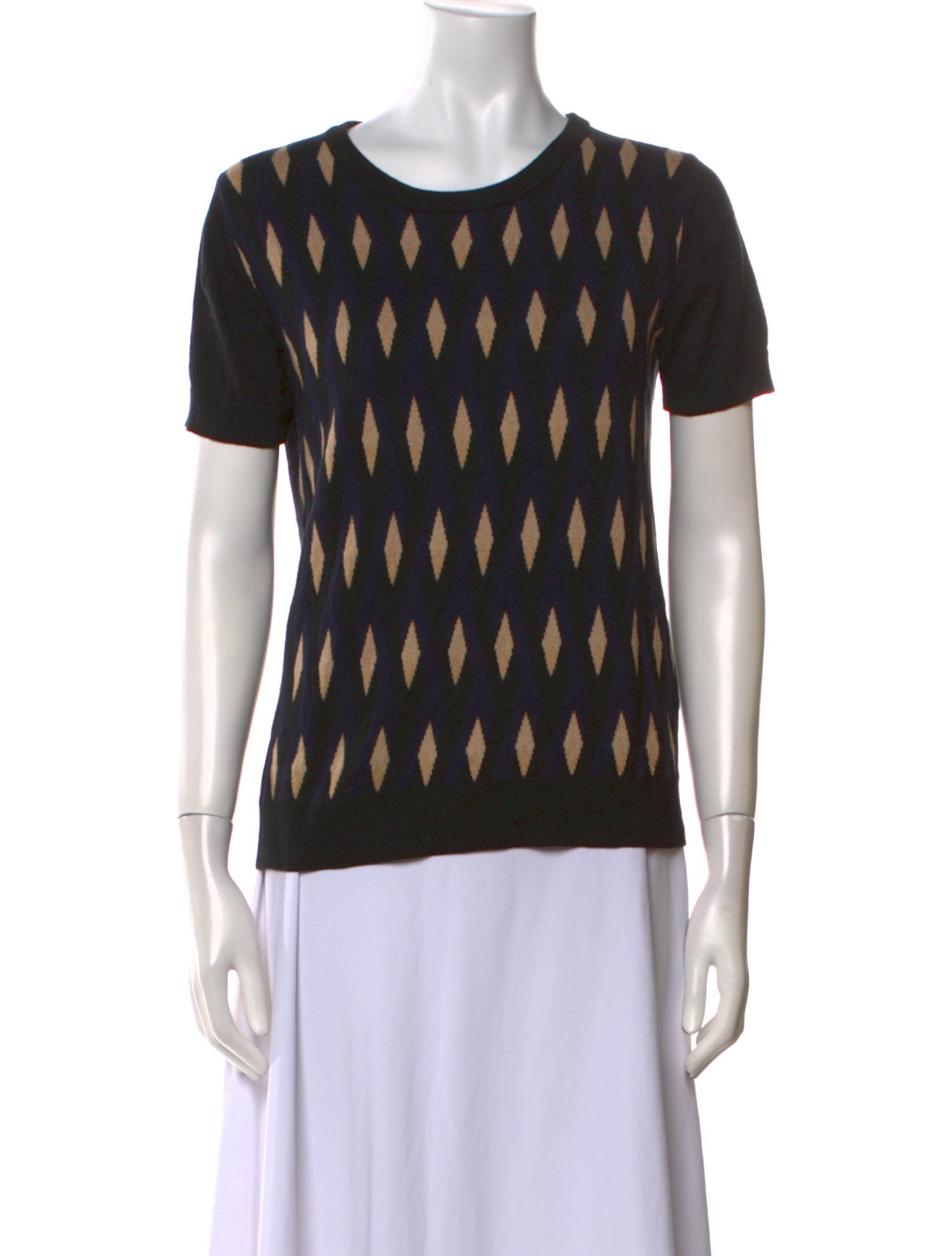 Marc Jacobs Printed Scoop Neck Sweater