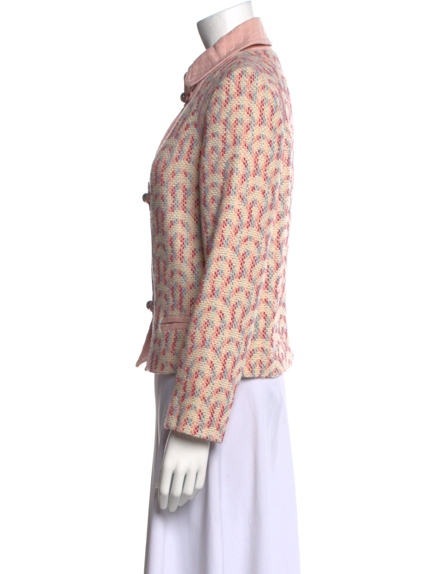 Marc Jacobs Wool Printed Evening Jacket