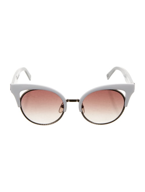 Marc Jacobs Round Gradient Sunglasses