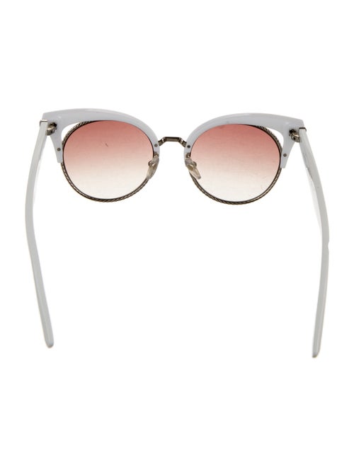Marc Jacobs Round Gradient Sunglasses