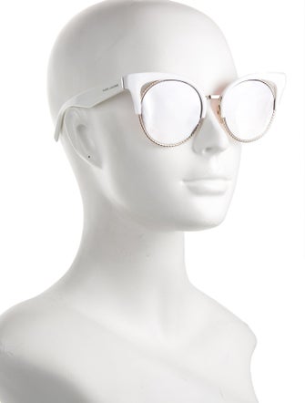 Marc Jacobs Round Gradient Sunglasses