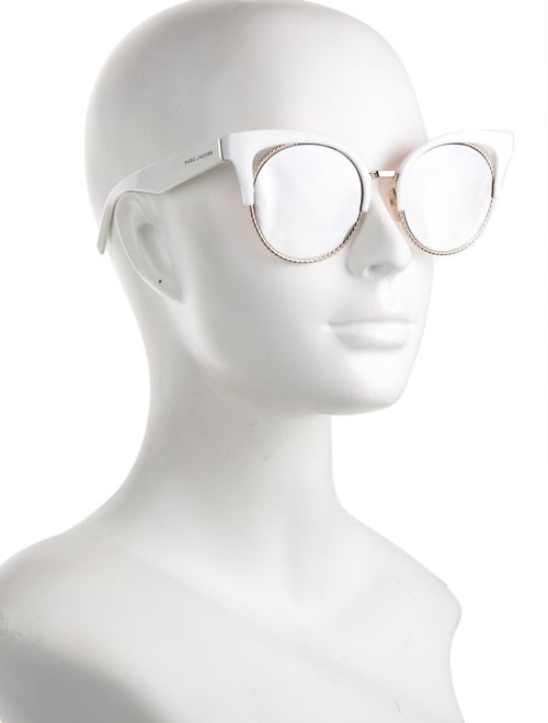 Marc Jacobs Round Gradient Sunglasses