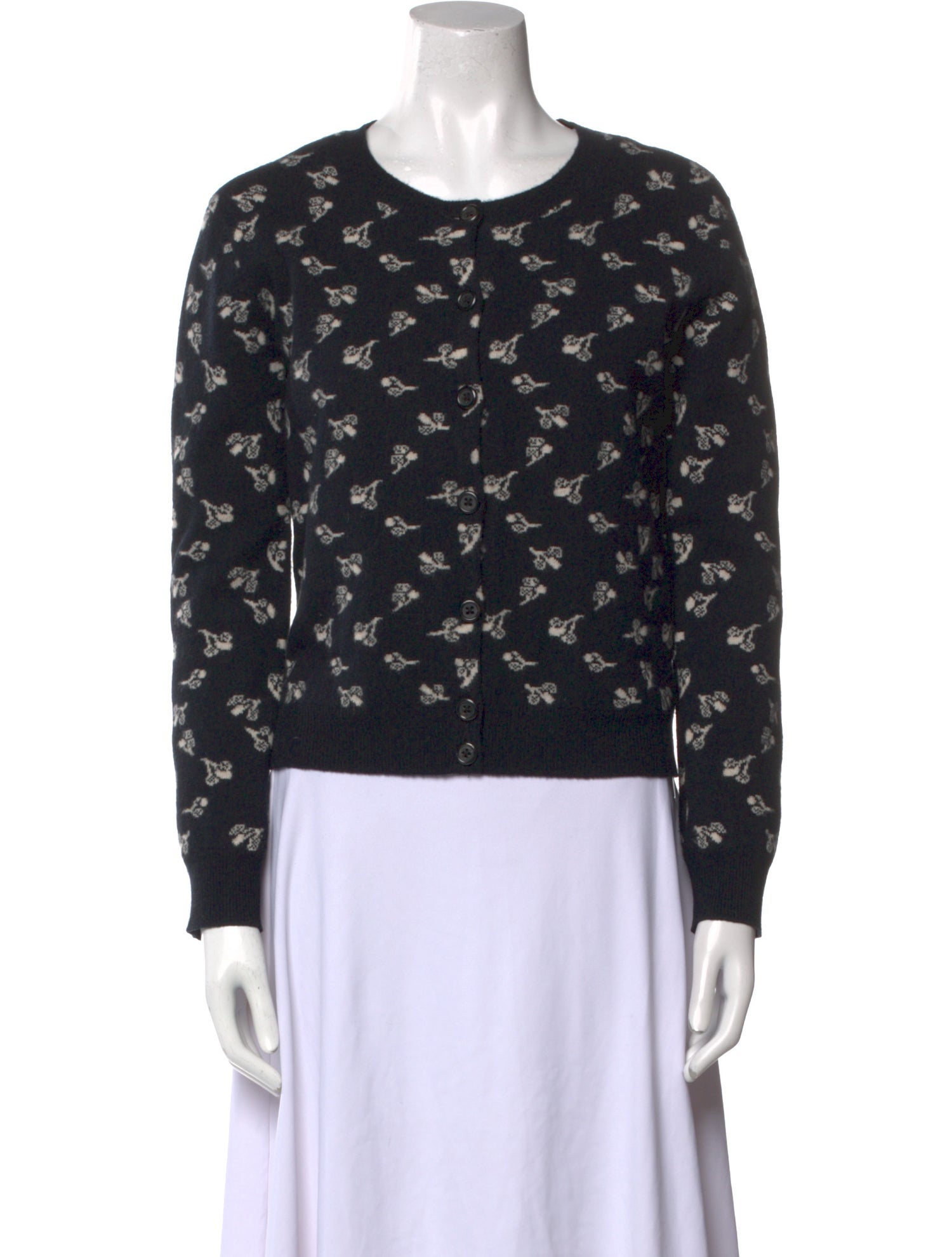 Marc Jacobs Cashmere Printed Sweater