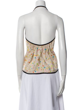 Marc Jacobs Silk Floral Print Top