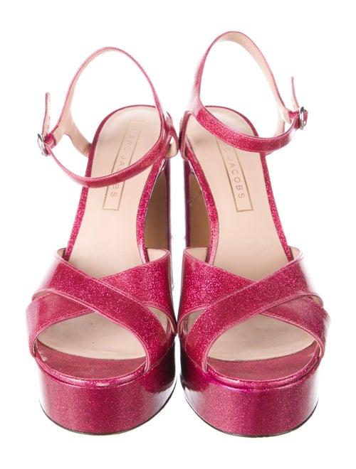 Marc Jacobs Patent Leather Sandals