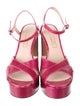 Marc Jacobs Patent Leather Sandals